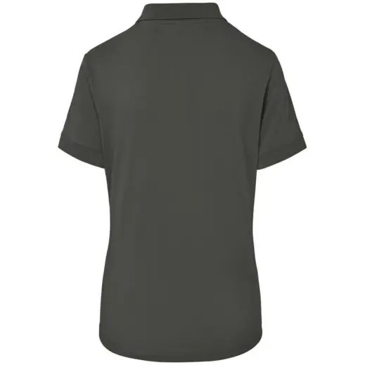 Ladies Okiyo Shizen Eco Golf Shirt Olive Back